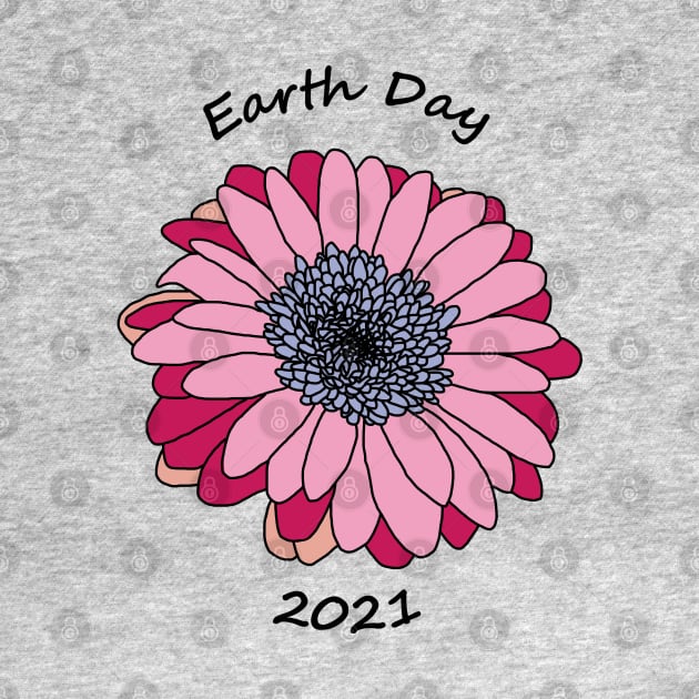 Gerbera Daisy for Earth Day 2021 by ellenhenryart